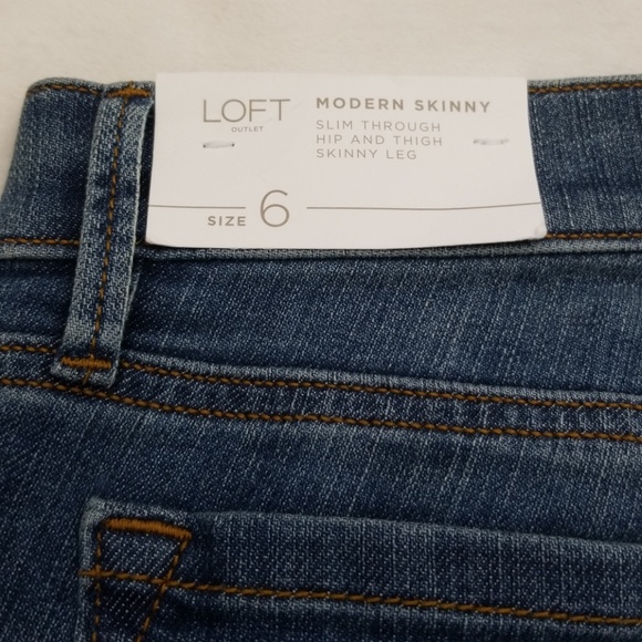 Loft modern skinny jeans - Picture 5 of 8